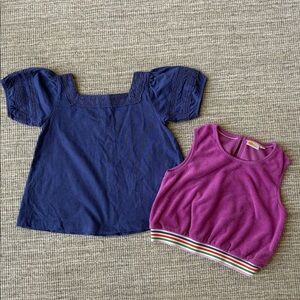 Like New Mini Boden tops, 4-5Y